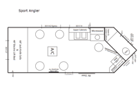 Ice Castle Fish Houses Sport Angler Floorplan Image
