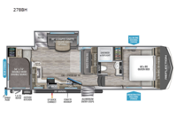 Reflection 278BH Floorplan