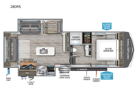 Reflection 150 Series 280RS Floorplan Image