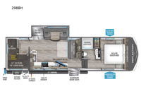 Reflection 298BH Floorplan
