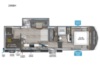 Reflection 150 Series 298BH Floorplan