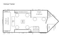 Ice Castle Fish Houses Walleye Tracker Floorplan Image