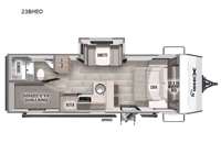 IBEX 23BHEO Floorplan Image