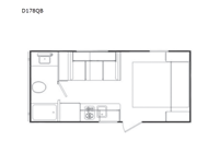 Suite Dream D178QB Floorplan Image
