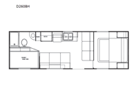 Suite Dream D260BH Floorplan Image