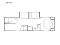 Suite Dream D290DBS Floorplan Image