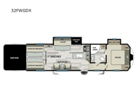 Shockwave 32FWGDX Floorplan Image