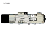 Shockwave 34FWGDX Floorplan Image