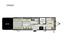 Shockwave 25RQMX Floorplan Image