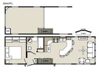 Quailridge 39AKFFL Loft Floorplan Image