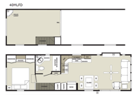 Quailridge 40MLFD Loft Floorplan Image