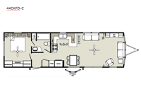 Quailridge Canadian Edition 44CKFD-C Floorplan Image