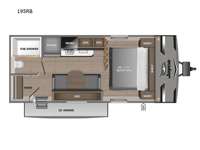 Jay Flight SLX 195RB Floorplan Image