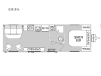 Genesis Supreme G2515XL Floorplan Image
