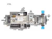 Salem Hemisphere 271RL Floorplan Image