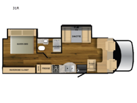 Rebel 31R Floorplan Image