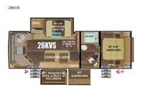 Timber Ridge Mountain Series 26KVS Floorplan Image