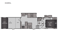 Sandsport CK405XL Floorplan Image