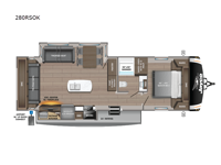 Eagle 280RSOK Floorplan Image