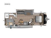 Eagle 284BHOK Floorplan Image