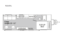 Rage'n R2215XL Floorplan Image