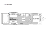 Rage'n 2715FS Prime Floorplan Image