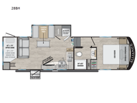 Avenue All-Access 28BH Floorplan Image