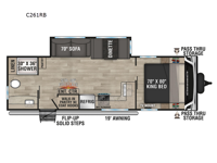 Connect C261RB Floorplan