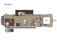 Catalina Legacy 293TQBSCK Floorplan Image