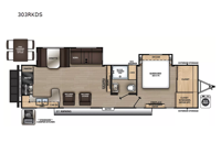 Catalina Legacy 303RKDS Floorplan Image