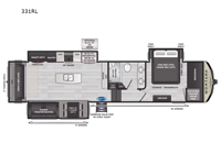 Montana High Country 331RL Floorplan