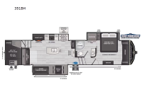Montana High Country 351BH Floorplan