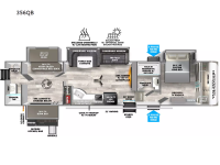 Wildwood Heritage Glen 356QB Floorplan