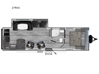 Trail Runner 27RKS Floorplan
