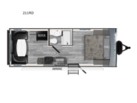Trail Runner 211RD Floorplan Image