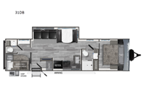 Trail Runner 31DB Floorplan Image