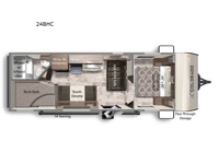 Colorado 24BHC Floorplan Image