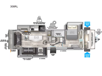 Wildwood Heritage Glen 308RL Floorplan