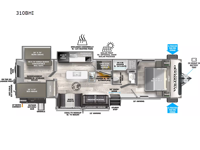Wildwood Heritage Glen 310BHI Floorplan