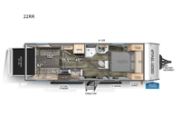 Cherokee Grey Wolf 22RR Floorplan
