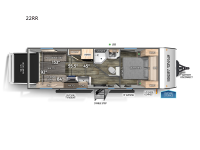 Cherokee Grey Wolf 22RR Floorplan