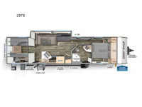 Cherokee Grey Wolf 29TE Floorplan