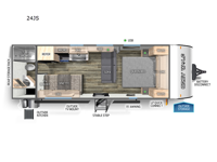Cherokee Grey Wolf 24JS Floorplan Image