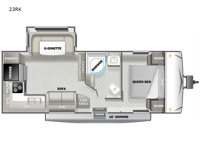 Wildwood T23RK Floorplan Image