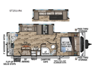 SportTrek ST251VRK Floorplan Image