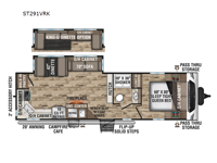 SportTrek ST291VRK Floorplan Image