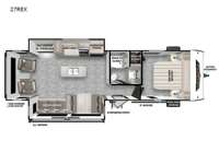 Wildwood Platinum 27REX Floorplan Image