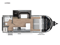 Shadow Cruiser 225RBS Floorplan Image