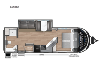 Shadow Cruiser 260RBS Floorplan Image
