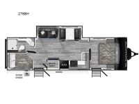Sundance Ultra Lite 278BH Floorplan